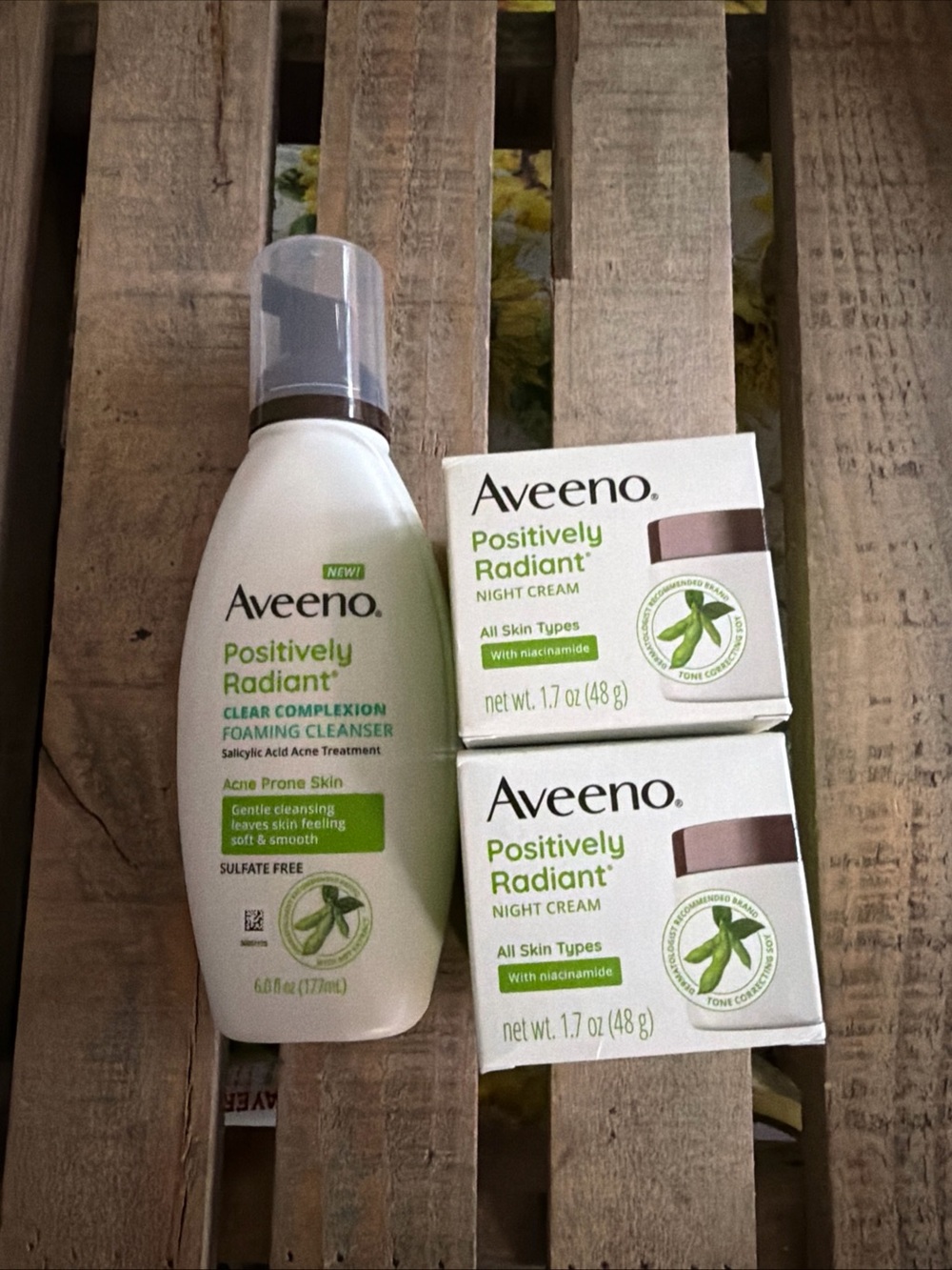 Positively Radiant Foaming Cleanser & Night Cream Bundle